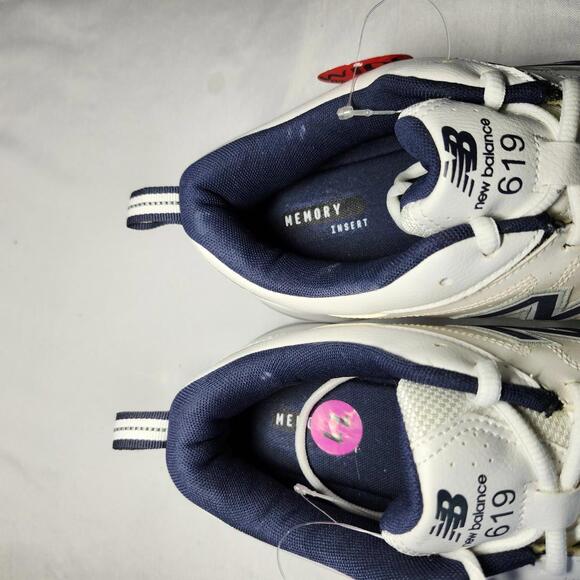 New Balance NEW Mens MX619WN Athletic Wide White Navy Size 11 - Picture 5 of 13